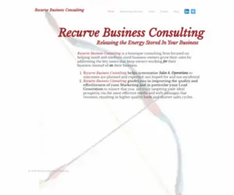 Recurvebusinessconsulting.com(Recurve) Screenshot