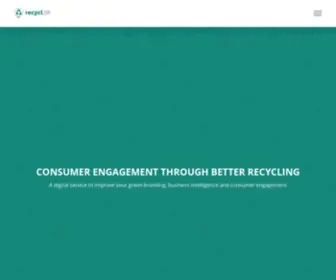 Recycl3R.com(Empower your consumers) Screenshot