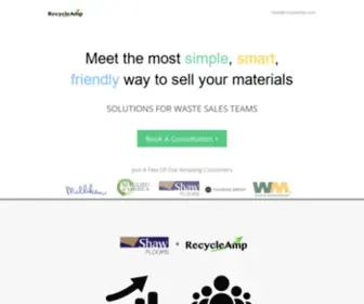 Recycleamp.com(Recycleamp) Screenshot