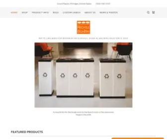 Recycleboxbin.com(RecycleBoxBin LLC) Screenshot