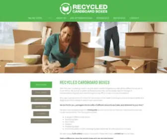 Recycledcardboardboxes.co.za(Recycled cardboard boxes) Screenshot