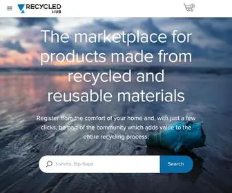 Recycledhub.com(Recycled Hub) Screenshot