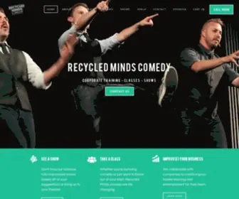 Recycledmindscomedy.com(Recycled Minds Comedy) Screenshot