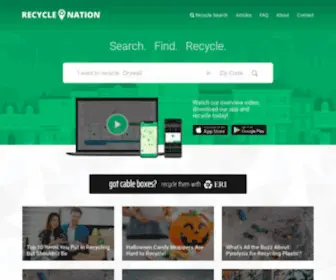 Recyclenation.com(Search) Screenshot