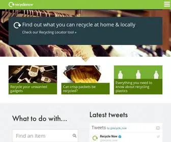Recyclenow.com(Recycle now) Screenshot