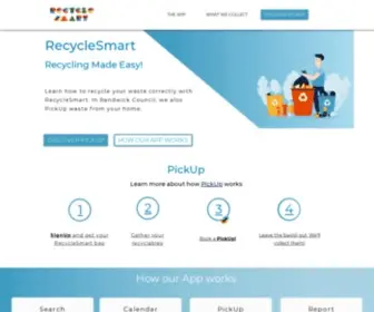 Recyclesmart.com(Recycling made easy) Screenshot