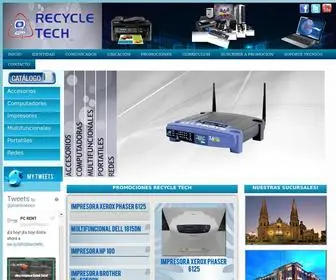 Recycletech.com.mx(RECYCLE TECH) Screenshot