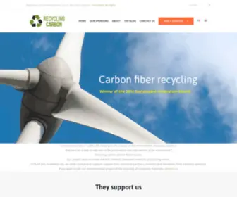 Recycling-Carbon.org(Recyclerie & Recyclage Carbone) Screenshot