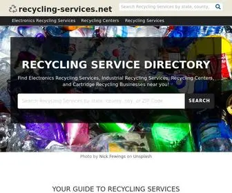 Recycling-Services.net(Recycling Service Directory) Screenshot