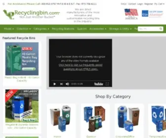 Recyclingbin.com(Commercial Recycling Bins) Screenshot