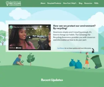 Recyclingfacts.com(Recycling Facts) Screenshot