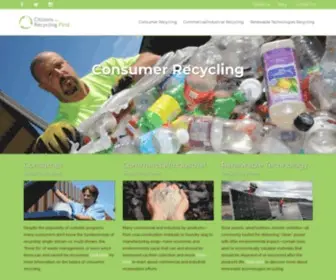 Recyclingfirst.org(Citizens for Recycling First) Screenshot