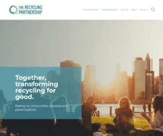 Recyclingpartnership.org(The Recycling Partnership) Screenshot