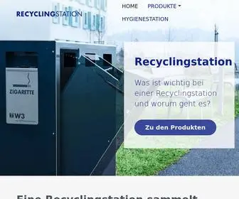 Recyclingstation.info(Recyclingstation für den Innen) Screenshot