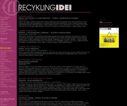Recyklingidei.pl(Recyklingidei) Screenshot