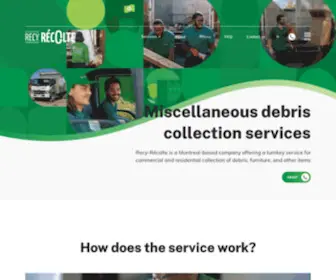 Recyrecolte.com(Accueil) Screenshot