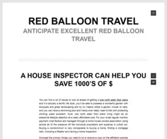 Red-Balloon-Travel.com(Red Balloon Travel) Screenshot