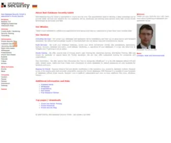 Red-Database-Security.com(Oracle Security Services by Red) Screenshot
