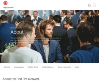 Red-Dot-Network.org(The Red Dot Award) Screenshot