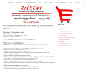 Red-E-Cart.com(We're Red E when you're not) Screenshot