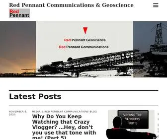 Red-Pennant-Communications.com(Professional services for the Natural Resources Extractive Industries) Screenshot