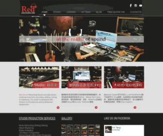 Red-Sound.com(Red Sound 錄音室) Screenshot