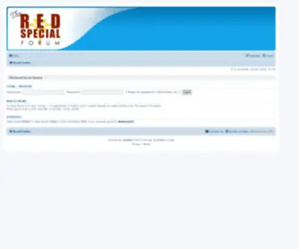 Red-Special.com(Red Special Forum) Screenshot