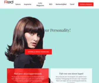 Red-STylists.be(De kapper voor het perfecte kapsel) Screenshot