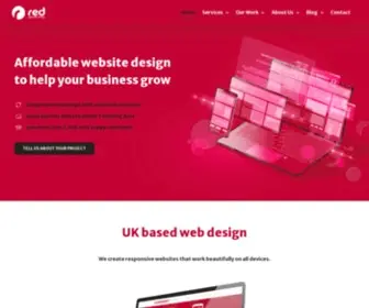 Red-Website-Design.co.uk(Affordable Web Designers) Screenshot