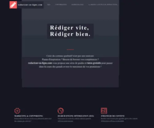 Redacteur-EN-Ligne.com(Rédacteur) Screenshot