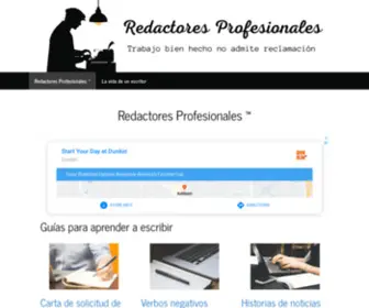 Redactoresprofesionales.com(¦›) Screenshot