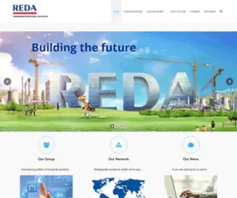 Redagroup.com(A leading manufacturer and distributor providing industrial business) Screenshot
