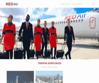 Redair.com.do(RED AIR) Screenshot