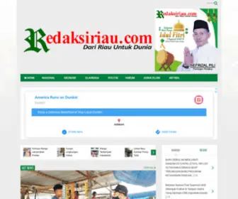 Redaksiriau.com(REDAKSIRIAU) Screenshot