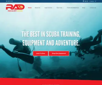 Redalertdiving.com(Red Alert Diving) Screenshot