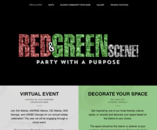Redandgreenscene.com(Red & Green Scene) Screenshot