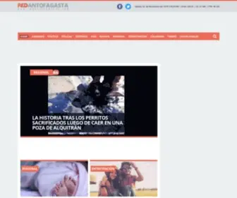 Redantofagasta.com(El Medio Informativo más Grande de la Región de Antofagasta) Screenshot