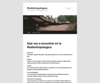 Redantropologica.com(Antropológica) Screenshot