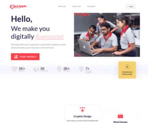 Redapplenetwork.com(Redapplenetwork) Screenshot