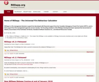 Redapp.org(The REDapp Community) Screenshot