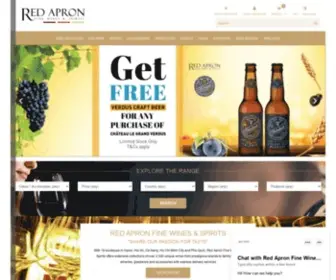 Redapron.vn(Red Apron Fine Wines & Spirits) Screenshot