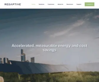 Redaptive.com(Corporate Sustainability Initiatives) Screenshot