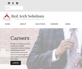 Redarchsolutions.com(People First) Screenshot