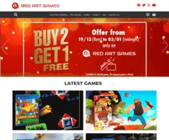 Redartgames.com(Red Art Games) Screenshot
