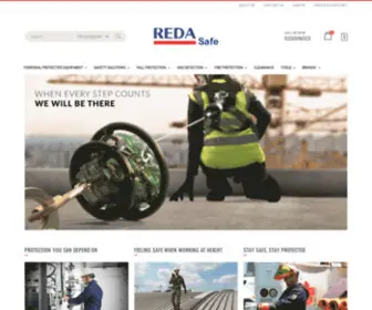 Redasafe.com(REDA Safe Online Store Safety and Industrial Equipment Supplier) Screenshot