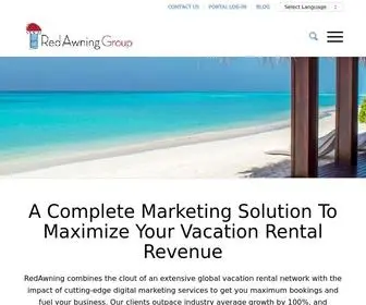 Redawninggroup.com(Vacation Rental Distribution Network & Internet Marketing Services by RedAwning) Screenshot