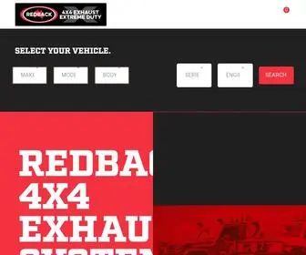 Redback4X4.com.au(Redback 4x4 Exhaust Systems) Screenshot