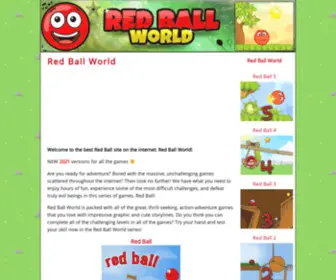 Redballworld.com(Red Ball World) Screenshot