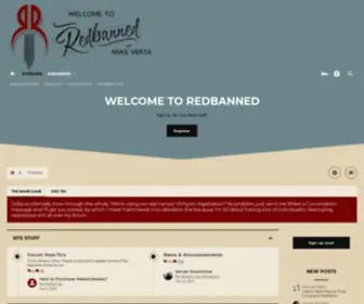Redbanned.com(By Mike Verta) Screenshot