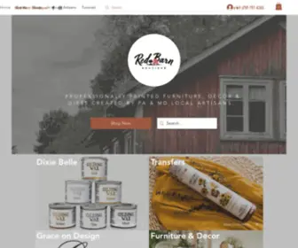 Redbarnboutique.net(Dixie Belle Chalk Paint Colors) Screenshot